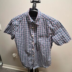 Nautica Men's Multicolor Plaid Button-Down Shirt
